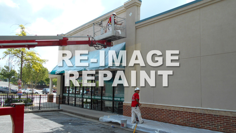 Re-image, Re-paint | Dallas Commercial Painting | Harrison Contracting